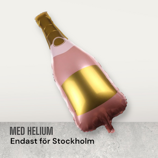 Foil balloon Champagne bottle