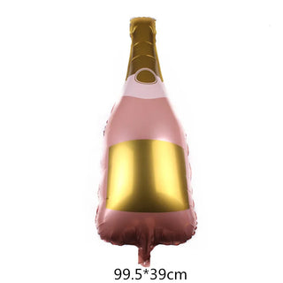 Foil balloon Champagne bottle
