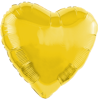 Folieballong medium hjärta 30"