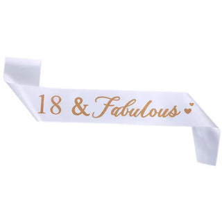 18 & Fabulous Ordensband