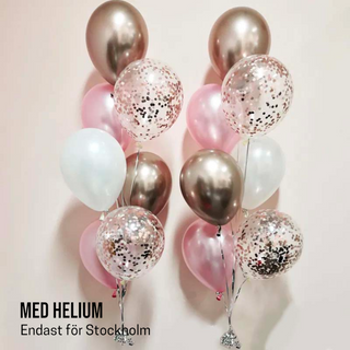 Helium ballongbukett 7st