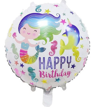 Folieballong födelsedag sjöjungfrun 2