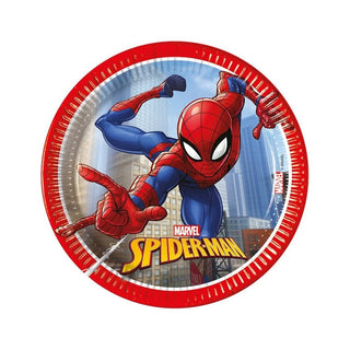 Spiderman Papperstallrikar 8-pack 19,5cm