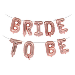 Bride to be ballong girlang rosé