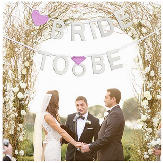 Bride to be garland for bachelorette party