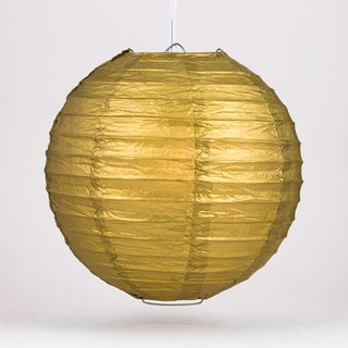 Paper Lanterns 30cm Gold