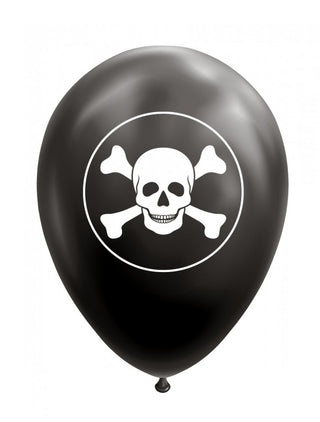 Latex balloons Skulls 8-pack