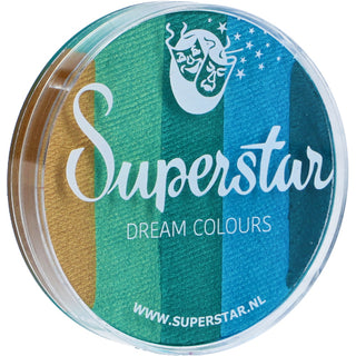Superstar Ansiktsfärg 5 i 1 Emerald 45g