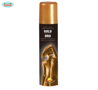 Guld Glitterspray 75 ML