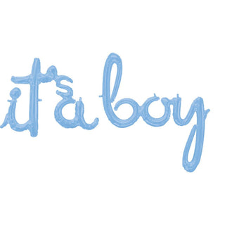 It´sa boy foil balloon