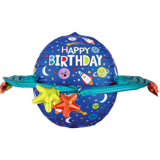 Happy Birthday Galax Heliumballong 29"