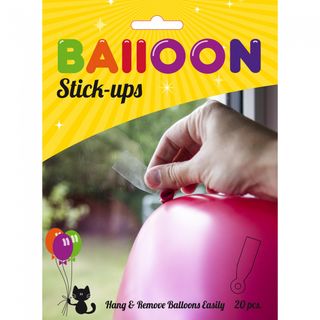 20 balloon stick ups