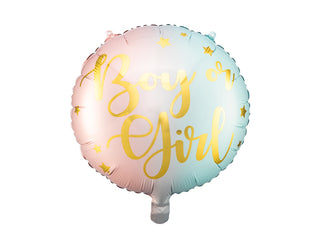 Boy or Girl Heliumballong 18"
