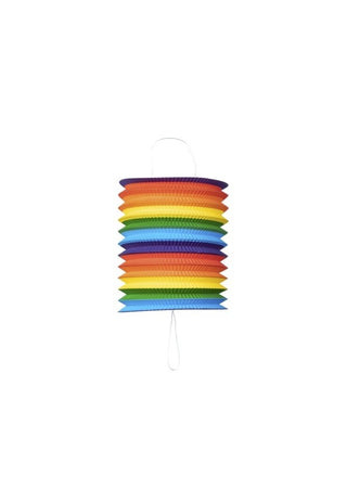 Rainbow lantern Oblong 16cm
