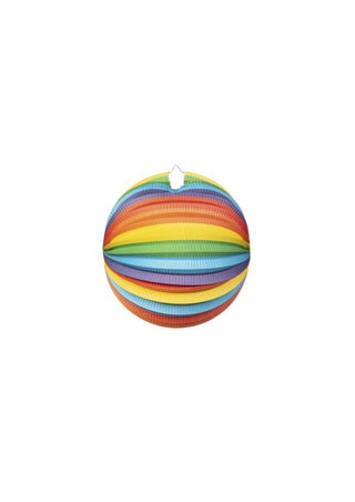 Rainbow lantern 25cm