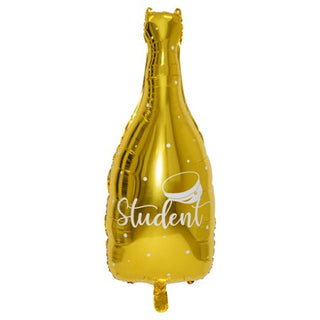 "Student" Champagneflaska Heliumballong 94cm