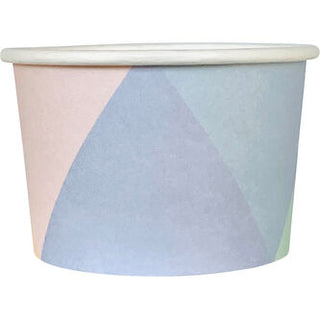Ice cream cups Pastel 50-pack 230ml