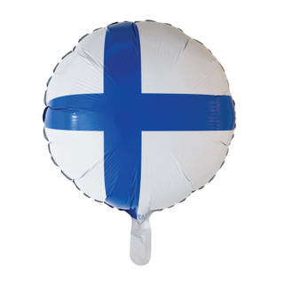 Finlands Flagga Heliumballong 18"