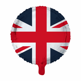Storbritanniens Flagga Heliumballong 18"