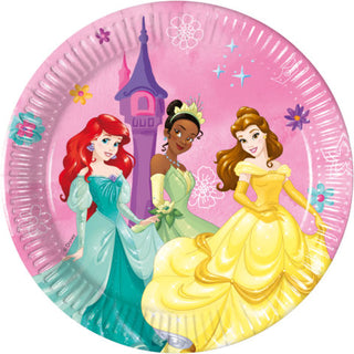 Paper plates Disney princesses 20cm 8-pack