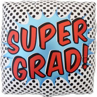 Foil balloon Super Grad! 46cm with helium