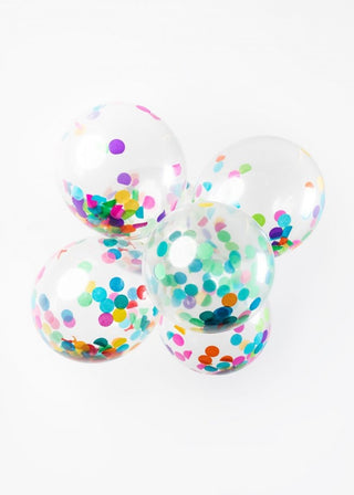 Latexballonger Konfetti Mixade Färger