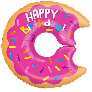 Happy Birthday Donut Folieballong 28"