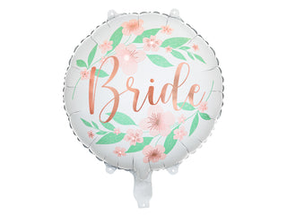 Bride Blommor Heliumballong 18"
