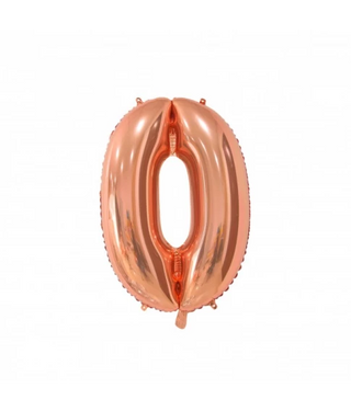 Siffer Heliumballong 66cm Rosé