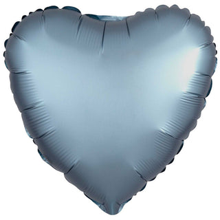 Hjärta Satin Heliumballong 18"