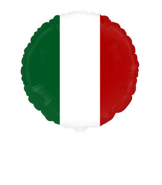 Italiens Flagga Heliumballong 18"