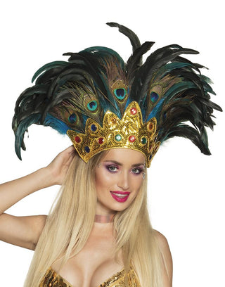 Headdress Peacock queen