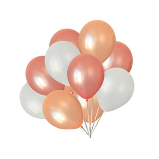 Pärlemor Latex ballong med Helium