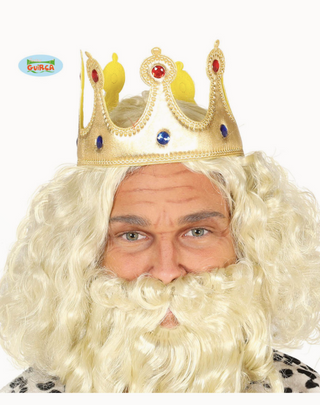 Royal crown Fabric Gold