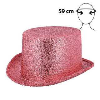 Hatt Showtime ljusrosa