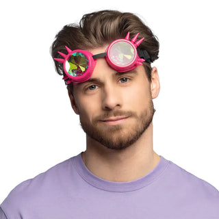 Party Glasses Neon Pink