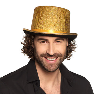 mini top hat gold