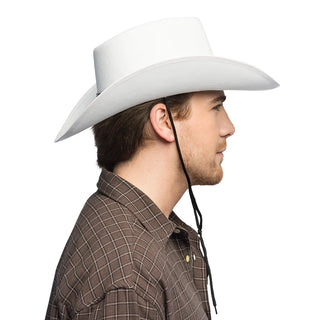 Vit Cowboyhatt Wyatt