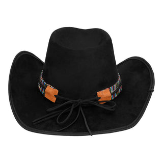 Cowboy hatt Django svart