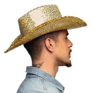 Cowboyhatt Paljett