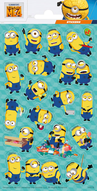 Klistermärken Stora – Despicable Me 4