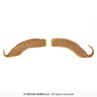 Brun Bayersk Mustasch – Lösmustasch Oktoberfest Maskeradtillbehör