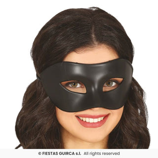 Svart Maskeradmask – Klassisk Ögonmask Vuxen