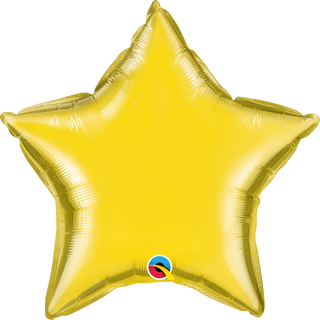 Star foil balloon XL Gold