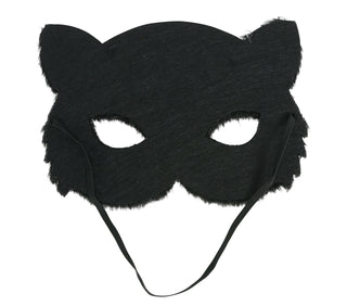 Kattmask fluffy halv ansiktsmask