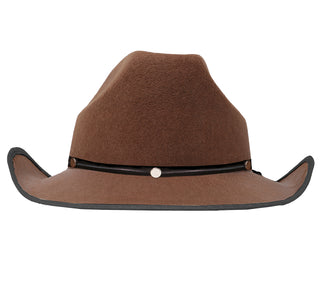 Cowboy hatt brun