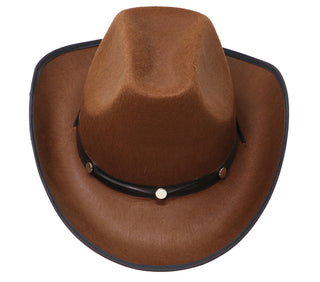 Cowboy hatt brun