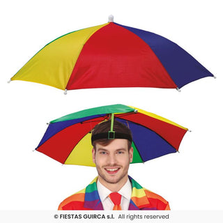 Paraplyformad Hatt 55 cm – Maskeradtillbehör & Festtillbehör Vuxen