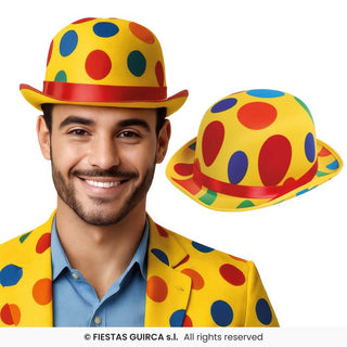 Prickig Clown Hatt