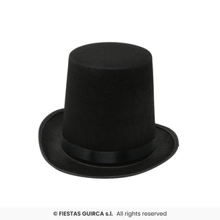 Hög Filthatt 17 cm – Maskeradtillbehör & Rekvisita Vuxen